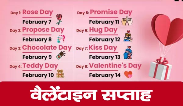 Valentine Week Days 2025