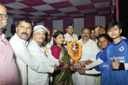 अंतरराज्यीय महिला पुलिस फुटबॉल प्रतियोगिता का सफल आयोजन
