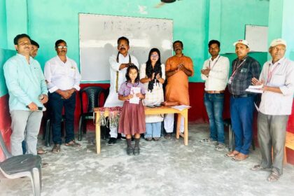 Jainagar में न्यू प्रोडजी सेंट्रल स्कूल में छात्र सम्मान समारोह का आयोजन