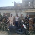 एसएसबी ने भारी मात्रा में शराब के साथ तस्कर को पकड़ा
