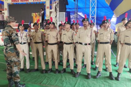 मिथिला महोत्सव में एनसीसी कैडेटों की तैनाती से सुरक्षा चाक-चौबंद