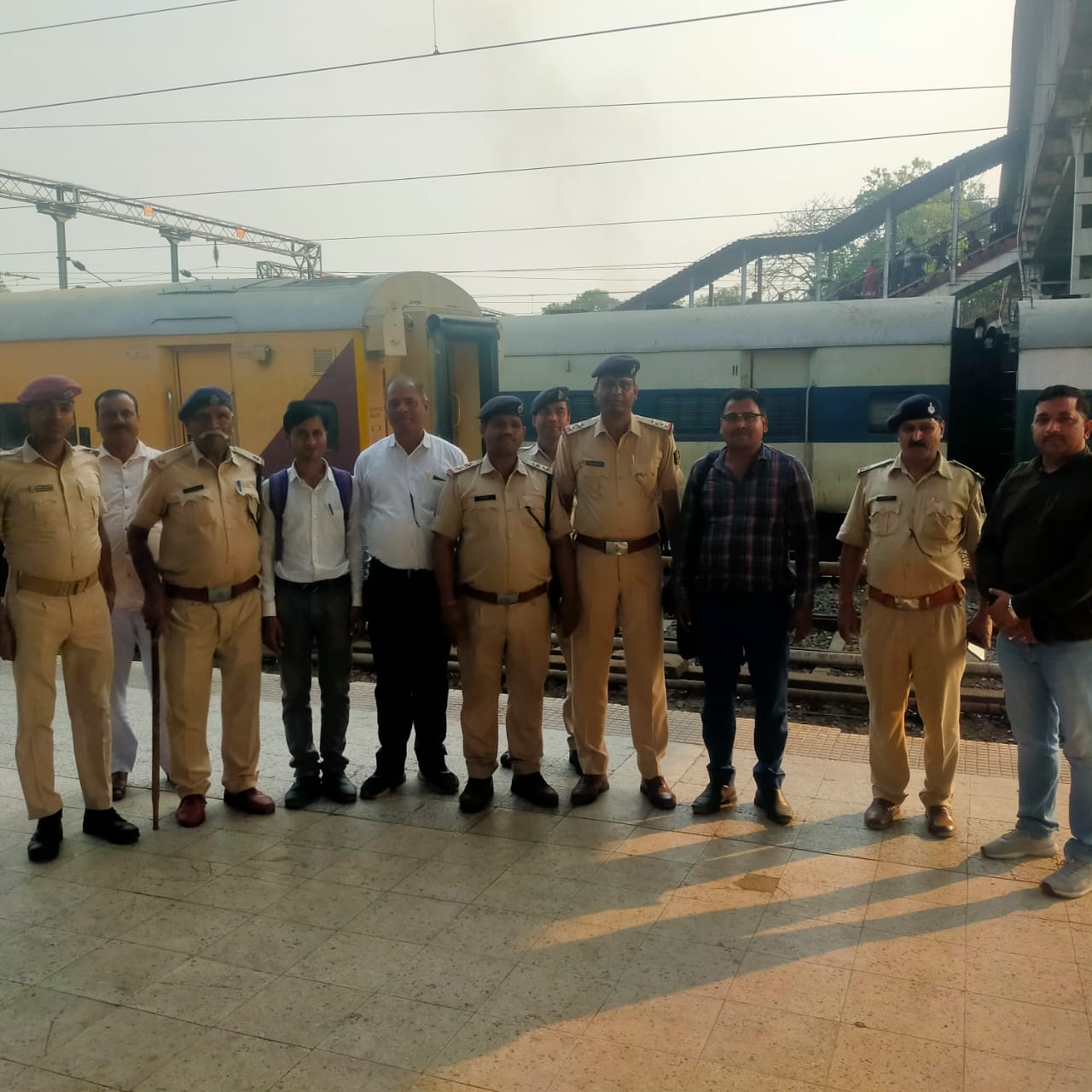समस्तीपुर जंक्शन पर बचपन बचाओ आंदोलन के तहत जांच अभियान