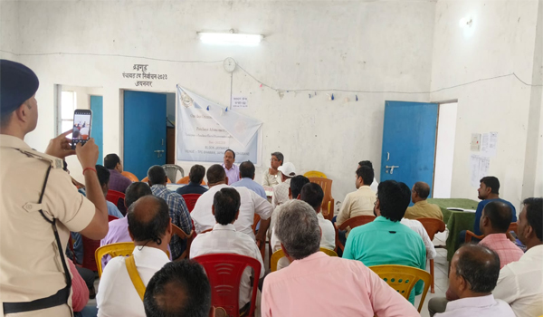बिहार स्थापना दिवस को सफलतापूर्वक मनाने के लिए जयनगर में हुई बैठक