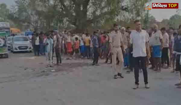बांका में तेज रफ्तार बस का कहर, एक महिला की मौत, छह घायल