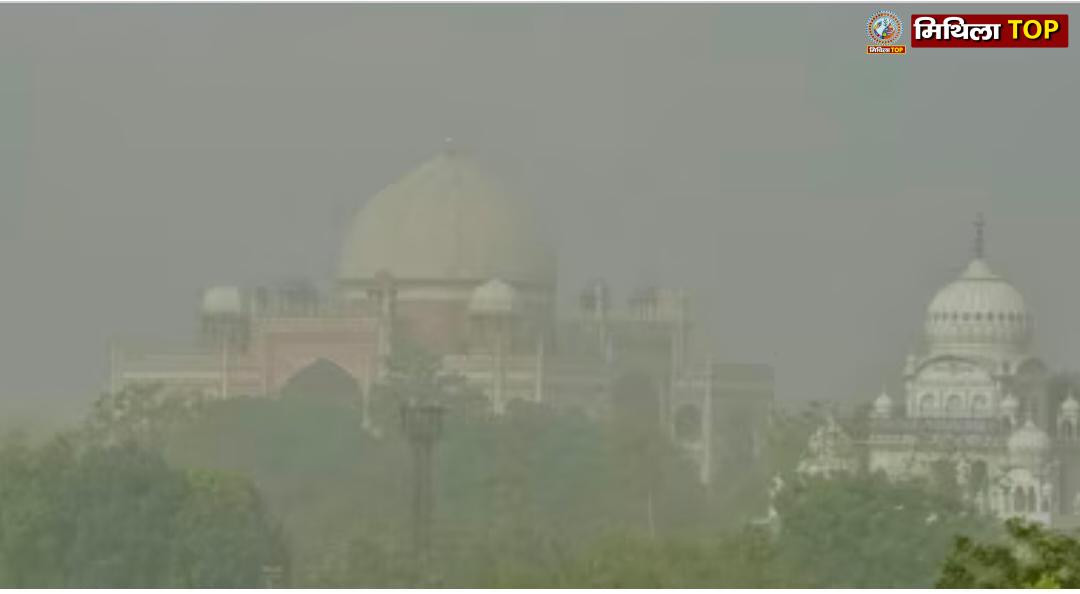 दिल्ली-एनसीआर में घना धुंध, आईएमडी ने बताया पाकिस्तान से आई धूल