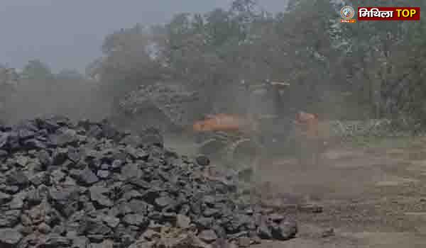 बोकारो के बी.टी.पी.एस थाना अंतर्गत 70 टन अवैध कोयला जब्त
