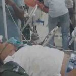 टेम्पो ने बाइक सवार को मारी जोरदार टक्कर, दोनों गंभीर रूप से घायल