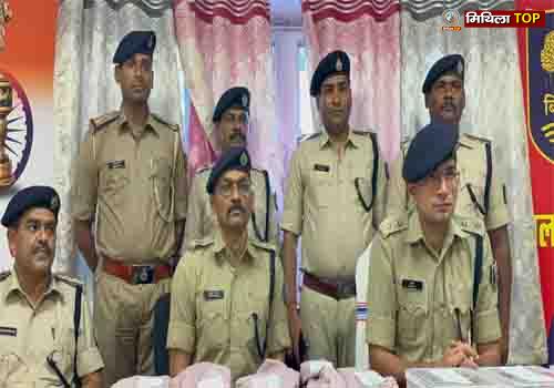 नालंदा पुलिस ने अवैध हथियारों का जखीरा किया बरामद, कुख्यात अपराधी गिरफ्तार