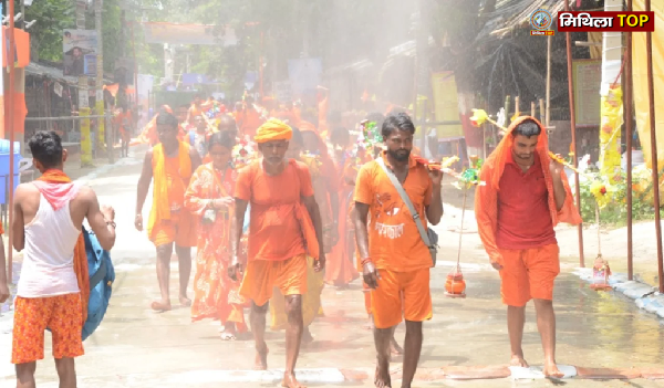 Shravani Mela 2025: श्रद्धालुओं को गर्मी से राहत देने को “इन्द्र वर्षा”सुविधा की शुरुआत
