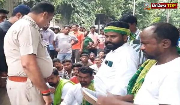जेएलकेएम पार्टी ने औद्योगिक क्षेत्र मेटाफैब कंपनी का किया विरोध...