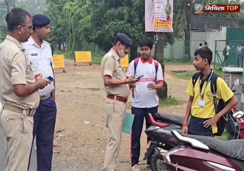 बोकारो में चलाया गया सघन ट्रैफिक चेकिंग अभियान