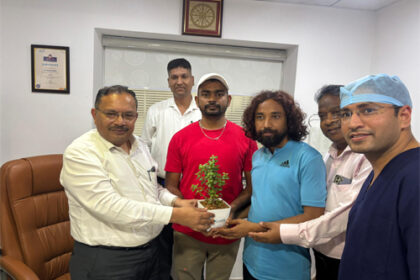 विधायक जयराम महतो विमल लकड़ा का हाल जानने पहुंचे अस्पताल
