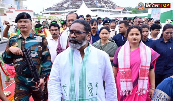 76वें राज्यव्यापी वन महोत्सव-2025 में सीएम हेमंत हुए शामिल