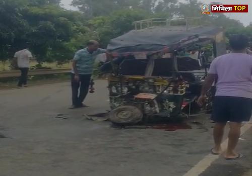 अभी अभी पटना में दर्दनाक सड़क हादसा, 8 लोगों की मौत, कई घायल