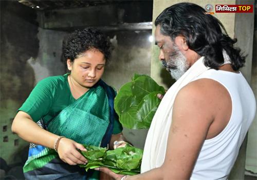 दिशोम गुरु शिबू सोरेन के श्राद्ध कर्म का नौवां दिन, सीएम हेमंत ने निभाई परंपरा
