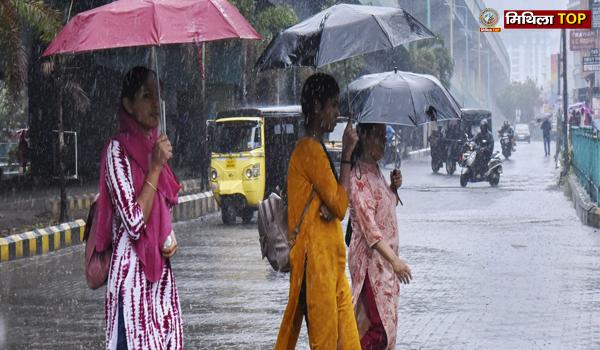 पटना में हुई भारी बारिश, कई जिलों में ऑरेंज अलर्ट जारी