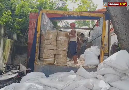 सीवान में उत्पाद विभाग की बड़ी कार्रवाई, 50 लाख रुपये की शराब बरामद