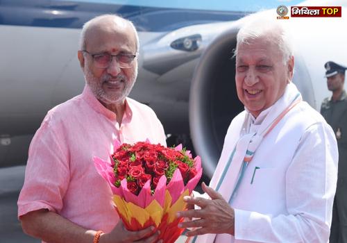 15 साल पुरानी मन्नत पूरी होने पर माँ चामुण्डा स्थान पहुँचे उपराष्ट्रपति