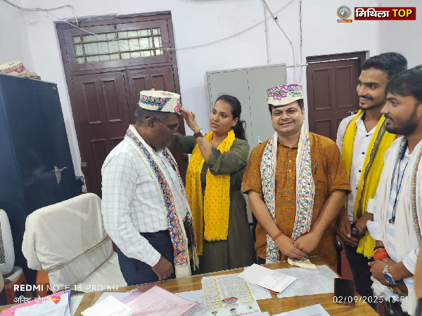 Darbhanga News: LNMU के नवनियुक्त परीक्षा नियंत्रक और उप-परीक्षा नियंत्रक का MSU ने किया सम्मान