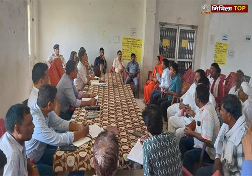 अलीनगर पंचायत समिति की बैठक में हंगामा, आंगनबाड़ी और शिक्षा व्यवस्था पर उठे सवाल