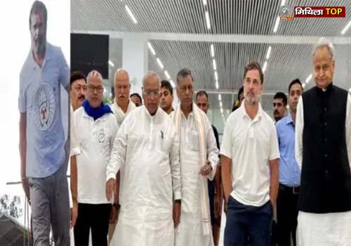 कुछ ही देर में पटना गांधी मैदान से शुरू होगी 'वोटर अधिकार यात्रा'...