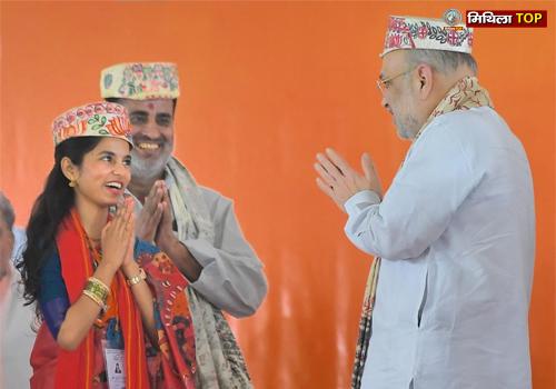 Darbhanga News: अलीनगर में अमित शाह की हुंकार, मोदी-नीतीश के नेतृत्व में विकास की नई ऊंचाइयों पर पहुंचा बिहार