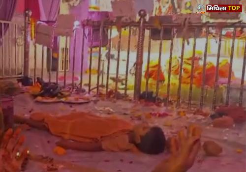 आजमनगर में दुर्गा मंदिर के पास करंट लगने से एक बच्चे की मौत