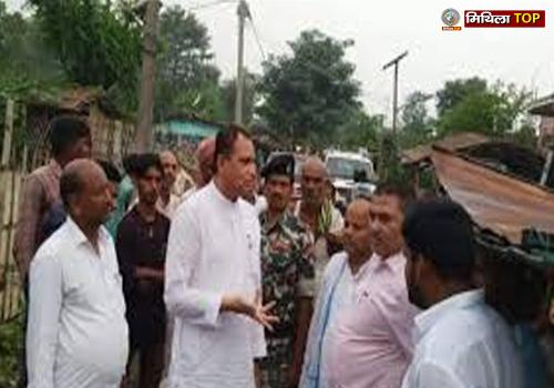 गायघाट में राजद विधायक निरंजन राय का विरोध, जानिए क्या हैं पूरा मामला