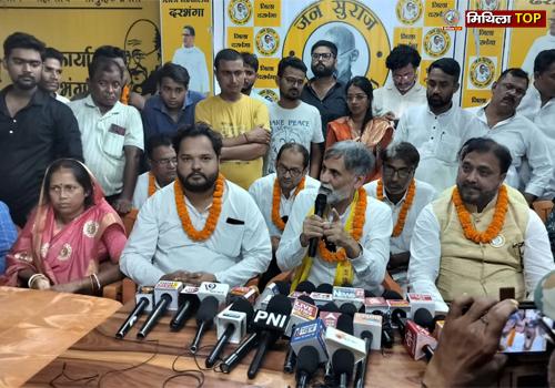 जन सुराज पार्टी से आरके मिश्रा 16 अक्टूबर को दाखिल करेंगे नामांकन