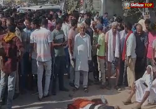 तेज रफ्तार ट्रक की चपेट में आने से छात्र की मौत, आक्रोशित लोगों ने किया सड़क जाम