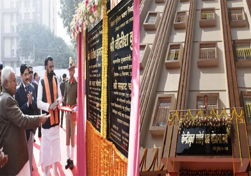 सीएम नीतीश कुमार ने पटना पुलिस सेंटर में सेंट्रलाइज्ड किचन का किया उद्घाटन