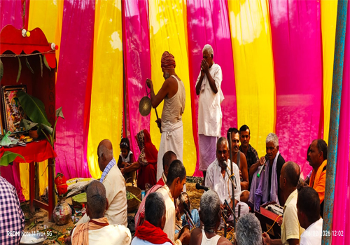 अलीनगर के मिल्की गांव में महाशिवरात्रि पर अष्टयाम कीर्तन श्रद्धा-भक्ति के साथ संपन्न