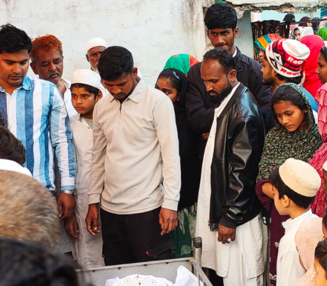 अलीनगर थाना क्षेत्र में 60 वर्षीय हसुबुल रहमान की संदिग्ध मौत