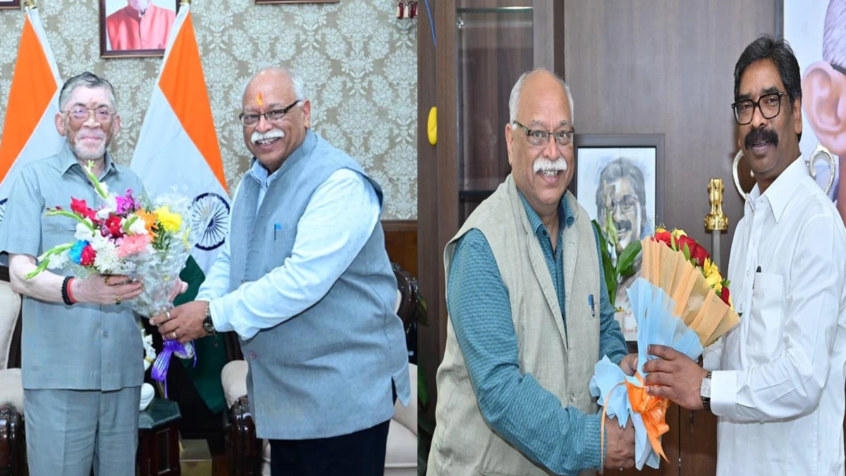 झारखंड मुक्त विश्वविद्यालय के VC ने CM और राज्यपाल से की शिष्टाचार भेंट