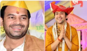 तेज प्रताप यादव ने Dhirendra Shastri से वीडियो कॉल पर की बात!
