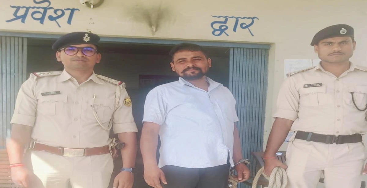 अलीनगर पुलिस ने कुख्यात आरोपी को किया गिरफ्तार