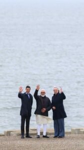 Prime Minister Narendra Modi Afsluitdijk visits