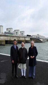 Prime Minister Narendra Modi visit the Afsluitdijk and shear photos