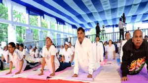 Ranchi Yoga Day 2026: Grand event in Ranchi on International Yoga Day; thousands practiced yoga.