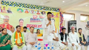Darbhanga BJP News: Minister Lakhindra Paswan speaks in Darbhanga; development has reached the poor and the underprivileged.