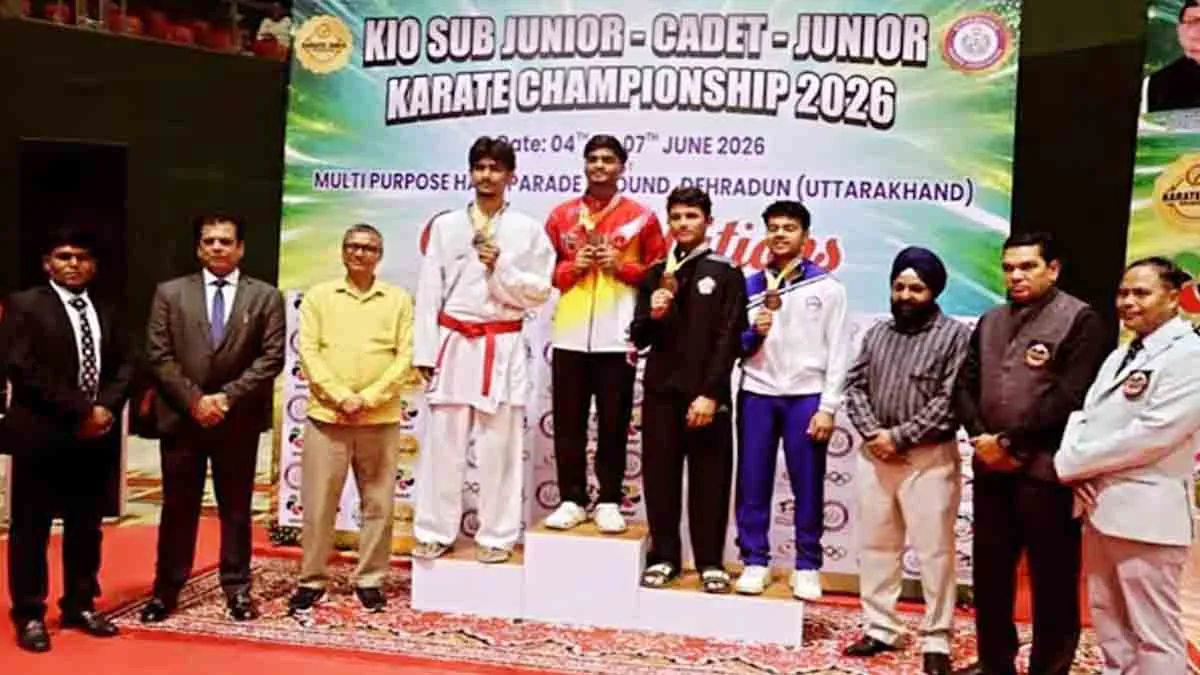 Karate Championship 2026: Darbhanga's son creates history, wins gold medal