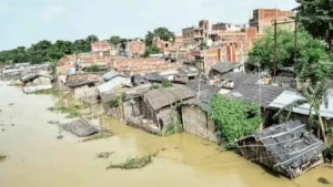 Bihar Flood News: Bagmati River in spate in Muzaffarpur; flood risk rises.