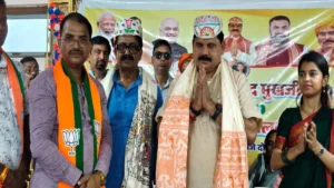 Darbhanga News: BJP's district-level conference; tribute paid to Dr. Syama Prasad Mukherjee.
