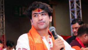 भारत मंडपम (दिल्ली) में पूज्य बागेश्वर धाम सरकार