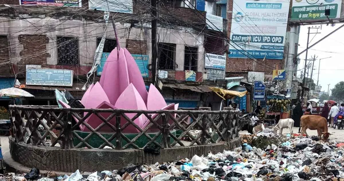 Darbhanga Nagar Nigam News: Residents of Darbhanga troubled by garbage piles and foul odor.