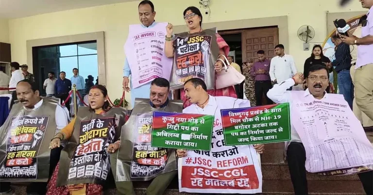 JPSC विवाद पर विधानसभा में हंगामा, छात्रों की बिगड़ी तबीयत, सरकार बोली- वार्ता के दरवाजे खुले