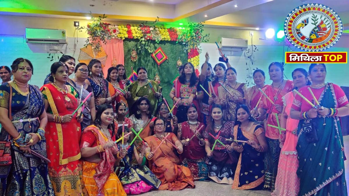 Bokaro Dandiya: चीरा चास में महिलाओं ने धूमधाम से मनाया डांडिया महोत्सव