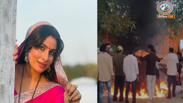 Sanjana Pandey Accident: शूटिंग सेट पर बाल-बाल बचीं संजना पांडेय